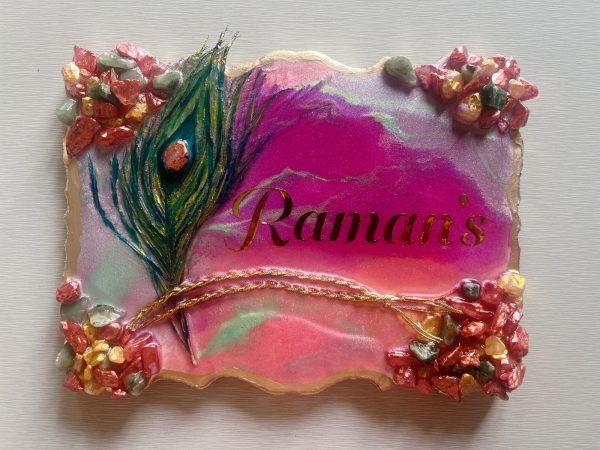 Customised Resin nameplate | 8" / 12"