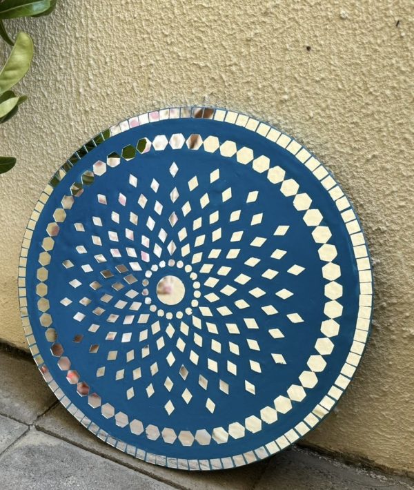 Mosaic mirror wall plate workshop